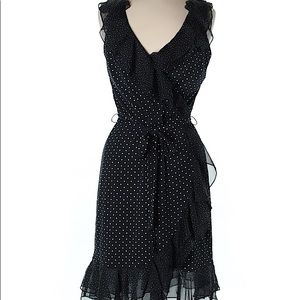 White House Black Market Polka Dot Dress